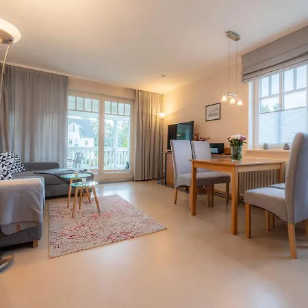 Duenenpark - Komfort Mit 1 Schlafzimmer Und Balkon Im Obergeschoss 241 아파트 빈츠