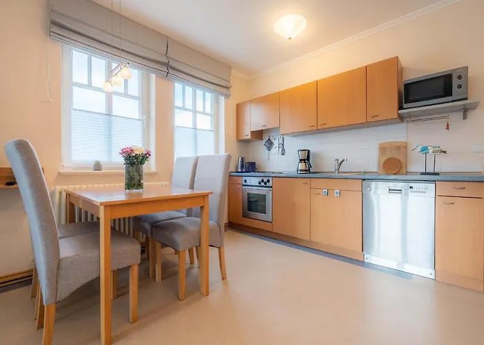 Duenenpark - Komfort Mit 1 Schlafzimmer Und Balkon Im Obergeschoss 241 *